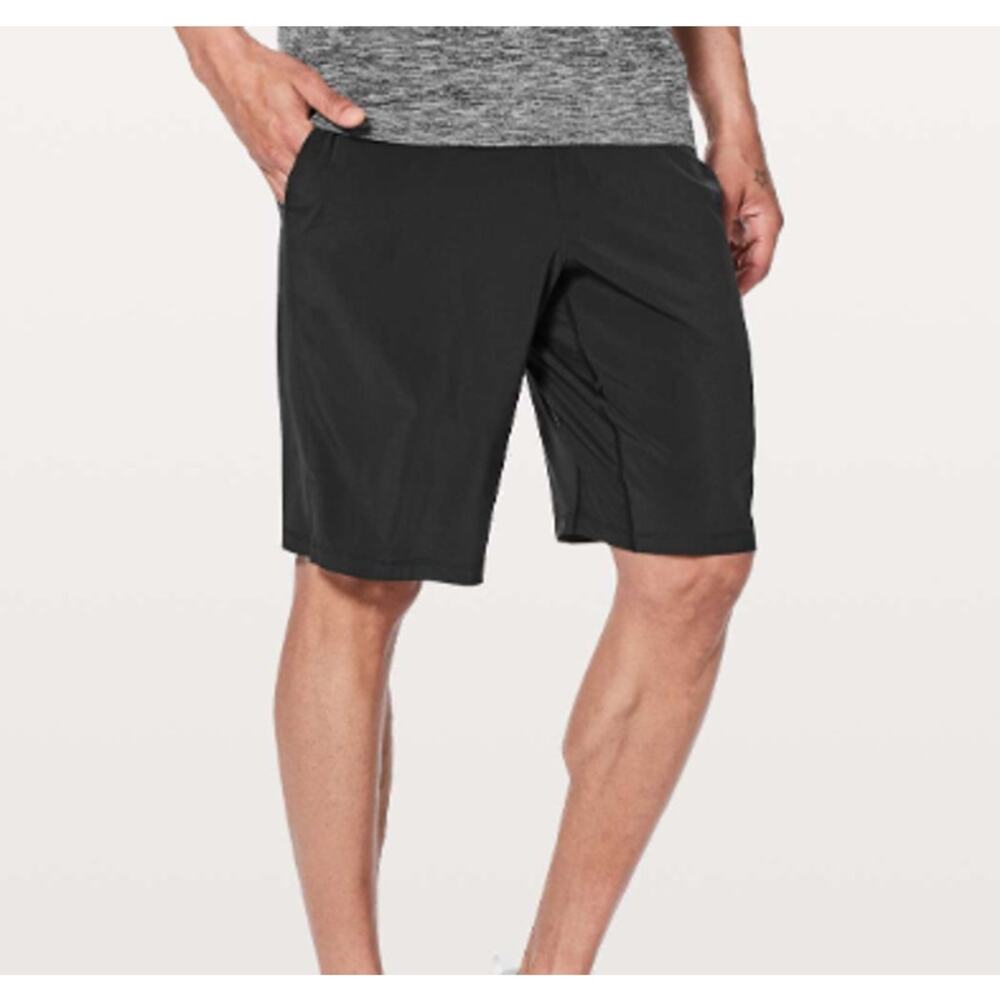 lululemon athletica Jet Black Men's Athletic Shorts